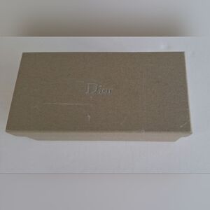 Dior sunglasses box, empty.